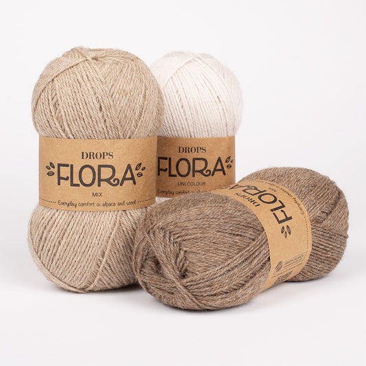 DROPS Flora - Wool Yarn