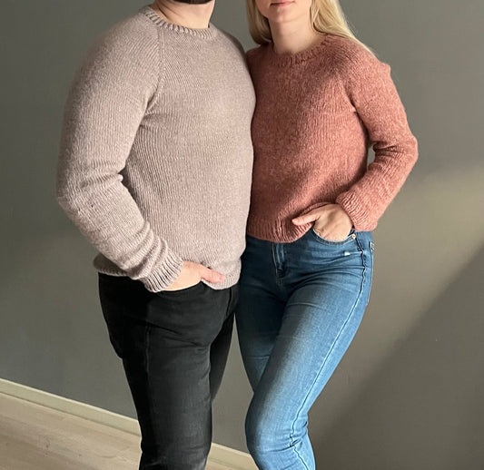 Džemperis ''Viņš&Viņa" Latviešu valodā