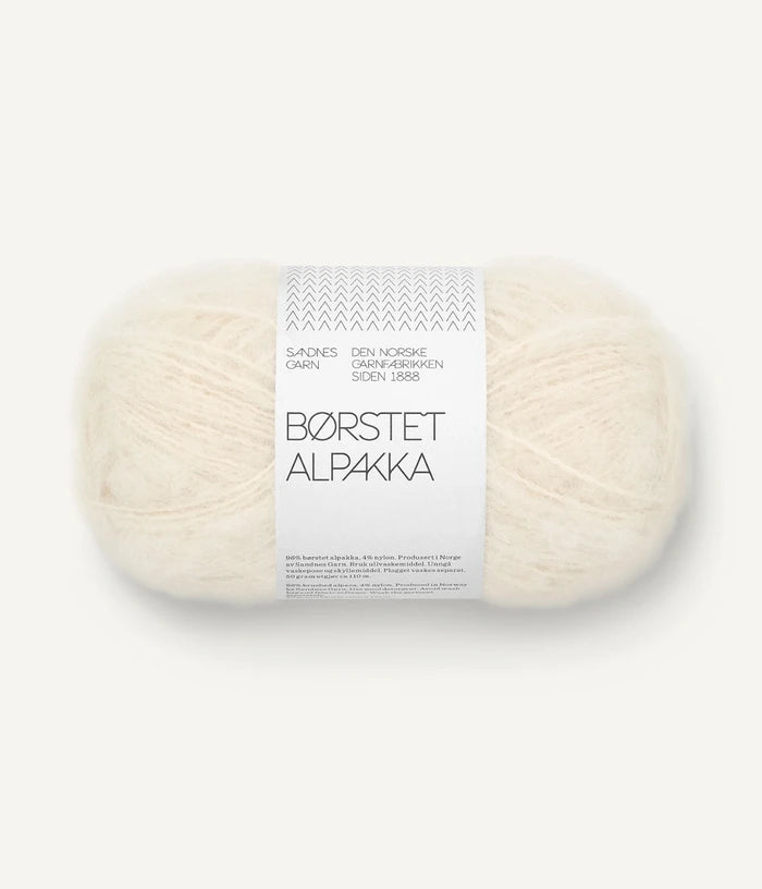 Børstet Alpakka (VOORBESTELLEN)
