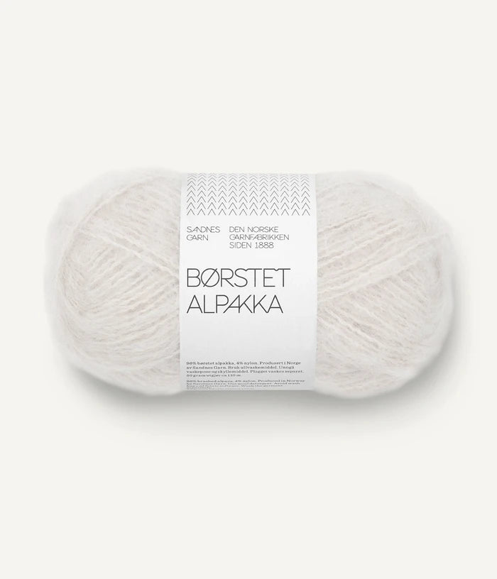 Børstet Alpakka (VOORBESTELLEN)