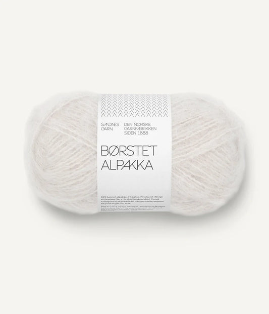Børstet Alpakka (VOORBESTELLEN)