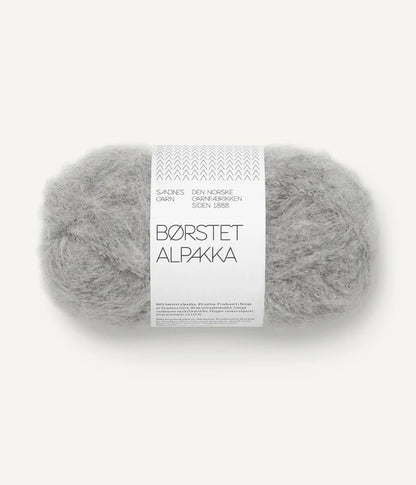 Børstet Alpakka (VOORBESTELLEN)