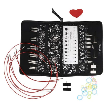 ChiaoGoo TWIST Lace Inter. Needle Set 13cm 2.75-10.00mm (PRE-ORDER)