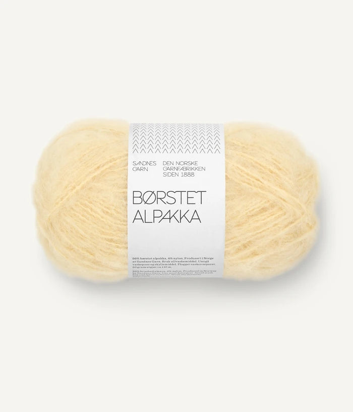 Børstet Alpakka (VOORBESTELLEN)