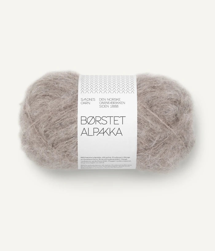 Børstet Alpakka (VOORBESTELLEN)
