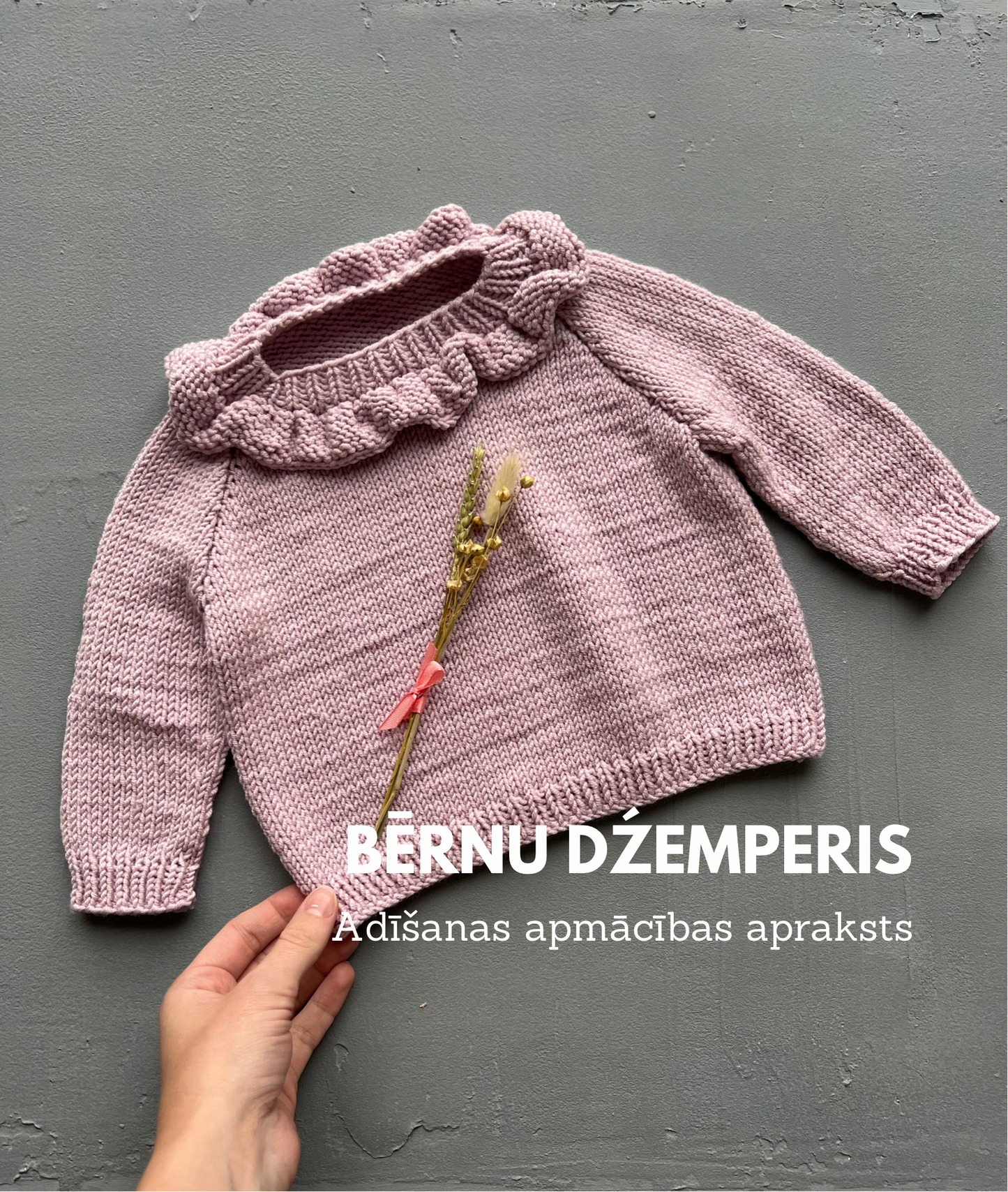 Džemperis "Bērnu džemperis"  Latviešu valodā