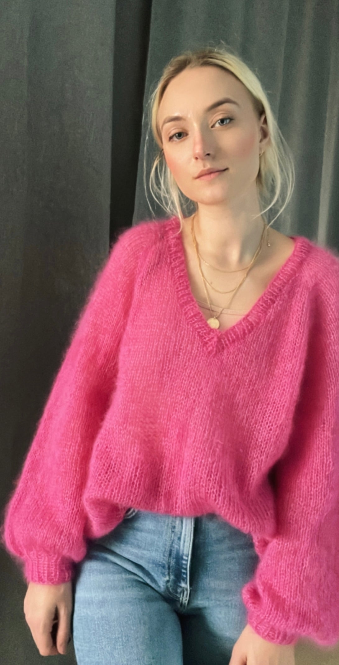 Džemperis "Maigais pieskāriens" Latviešu valodā