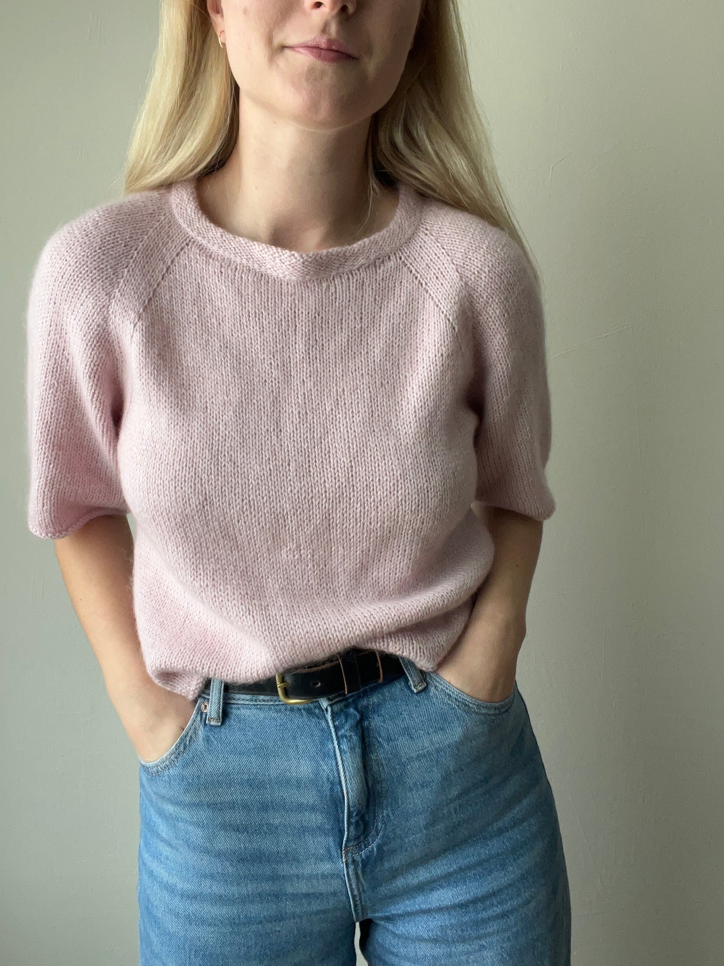 “Pamela” - three-quarter sleeve" sweater (digital product) English