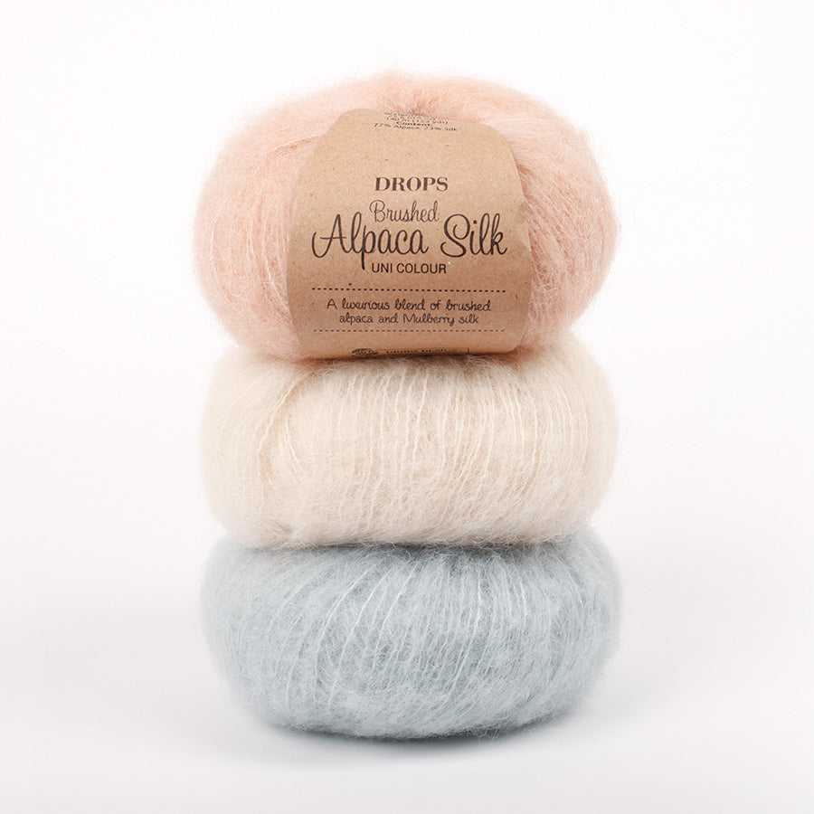 DROPS Brushed Alpaca Silk - Wol Garen