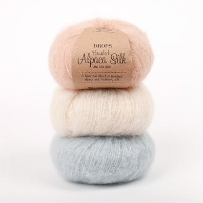 DROPS Brushed Alpaca Silk - Wol Garen