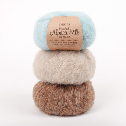 DROPS Brushed Alpaca Silk - Wol Garen