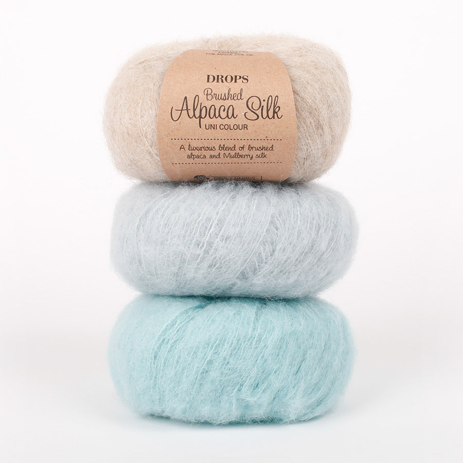 DROPS Brushed Alpaca Silk - Wol Garen
