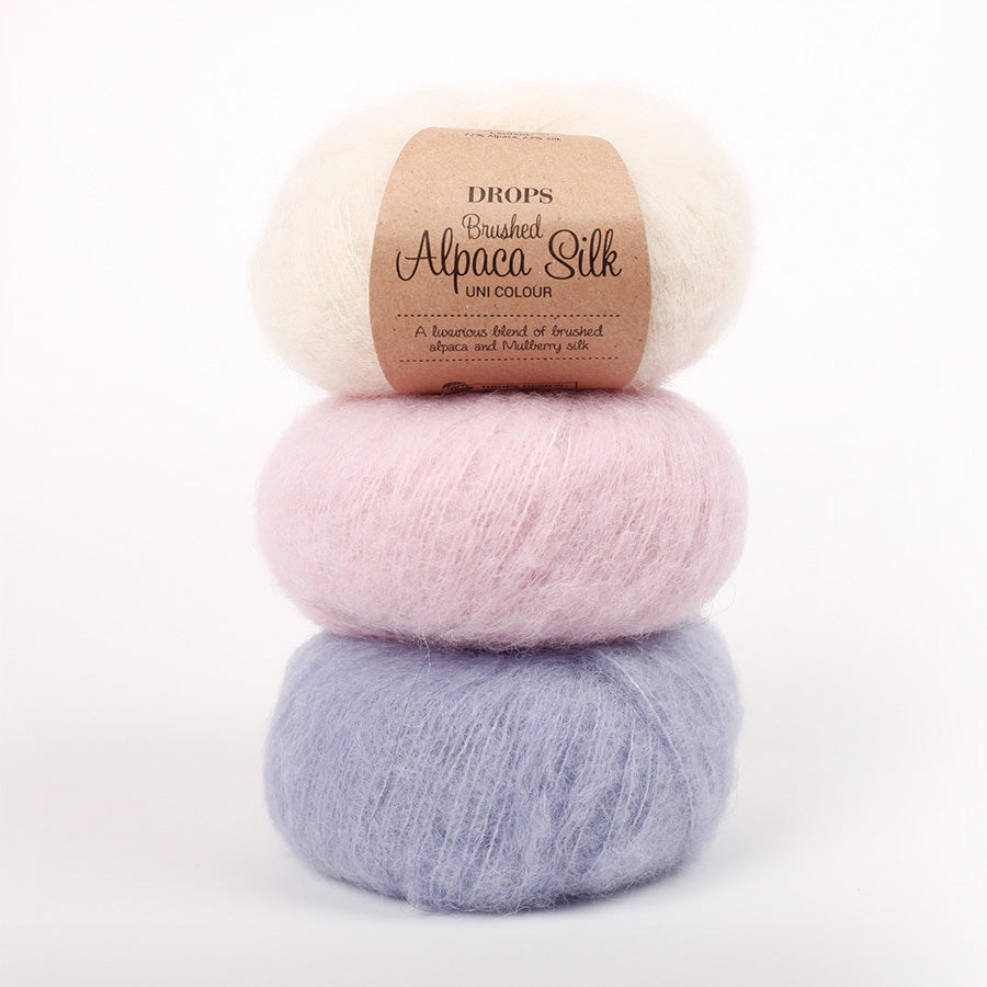 DROPS Brushed Alpaca Silk - Wol Garen