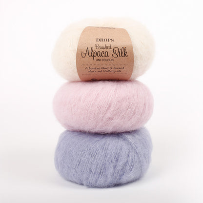 DROPS Brushed Alpaca Silk - Wol Garen