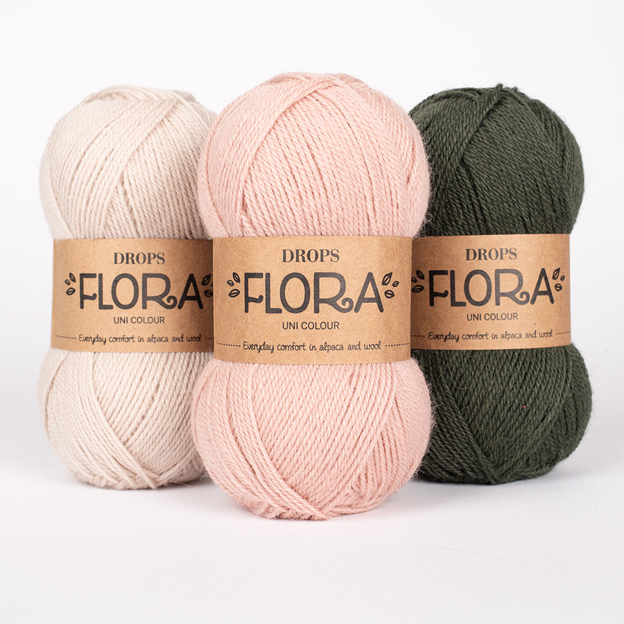 DROPS Flora - Wool Yarn
