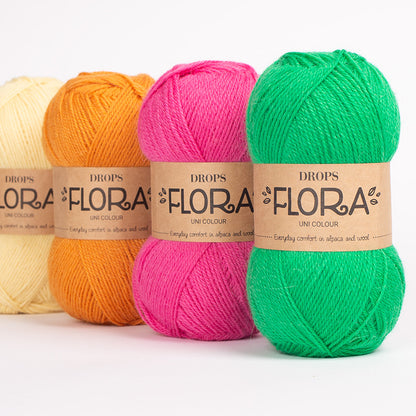 DROPS Flora - Wool Yarn