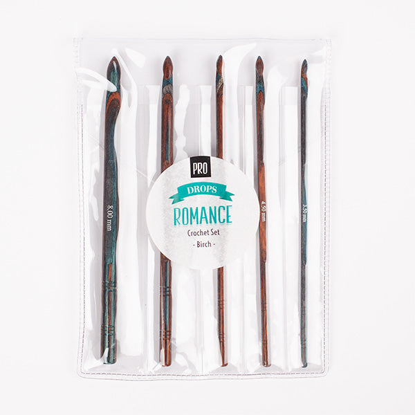 DROPS Pro Romance Crochet Set (15cm)