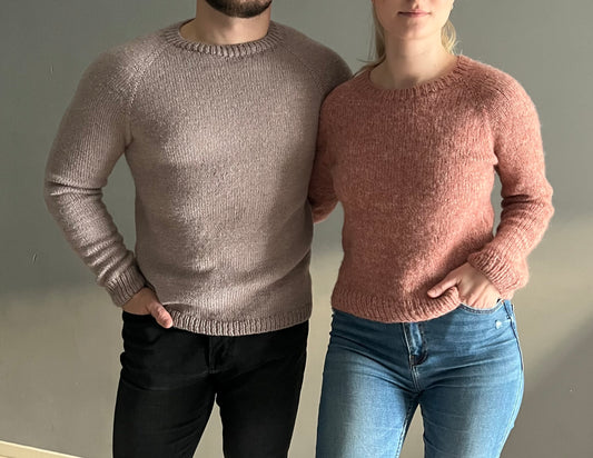 Džemperis ''Viņš&Viņa" Latviešu valodā