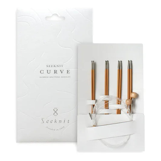 Seeknit Curve Koshitsu Inter. Needle Set S 15cm White (VOORBESTELLEN)