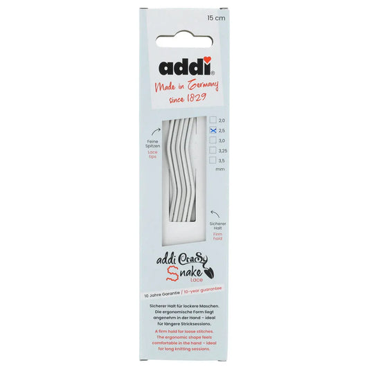 Addi CrasySnake double-pointed needles